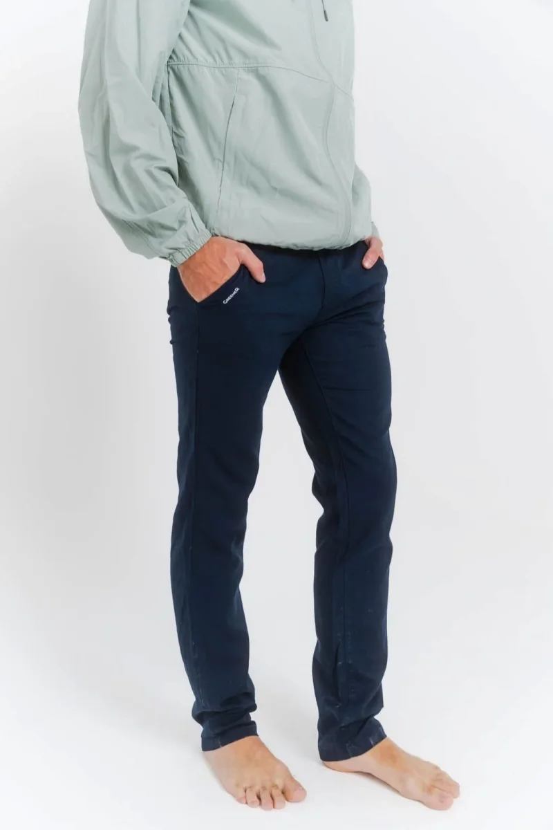 Pantalón lino - Azul Marino - Imagen 4