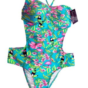 TRIKINI  ABDOMEN MEDIO PECHO COPA PREHORMADA CON RELLENO Y VARILLA