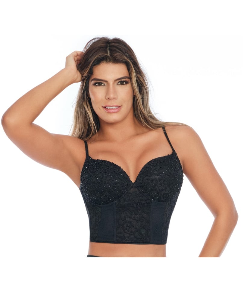 CORSET COPA PREHORMADA CON CINTAS AJUSTABLES A TU MEDIDA 8070 - Imagen 4