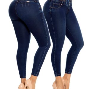 PANTALÓN COLOMBIANO DECORACIÓN EN PRETINA 70946 LUJURIA SIN BOLSILLO
