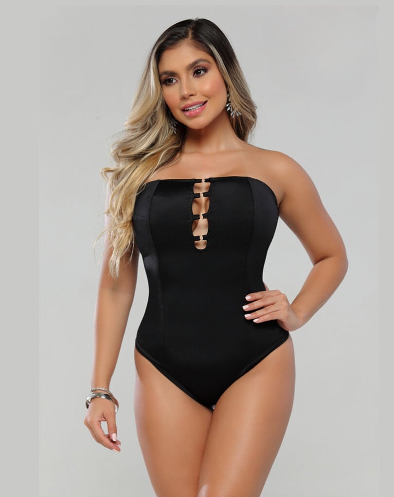 BODY REDUCTOR CON FAJA INTERNA STRAPLESS 9131
