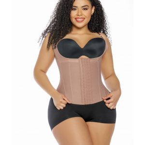 CHALECO BROCHES 3 NIVELES ESTILO RELOJ DE ARENA 63136-CCB FAJA SALOME
