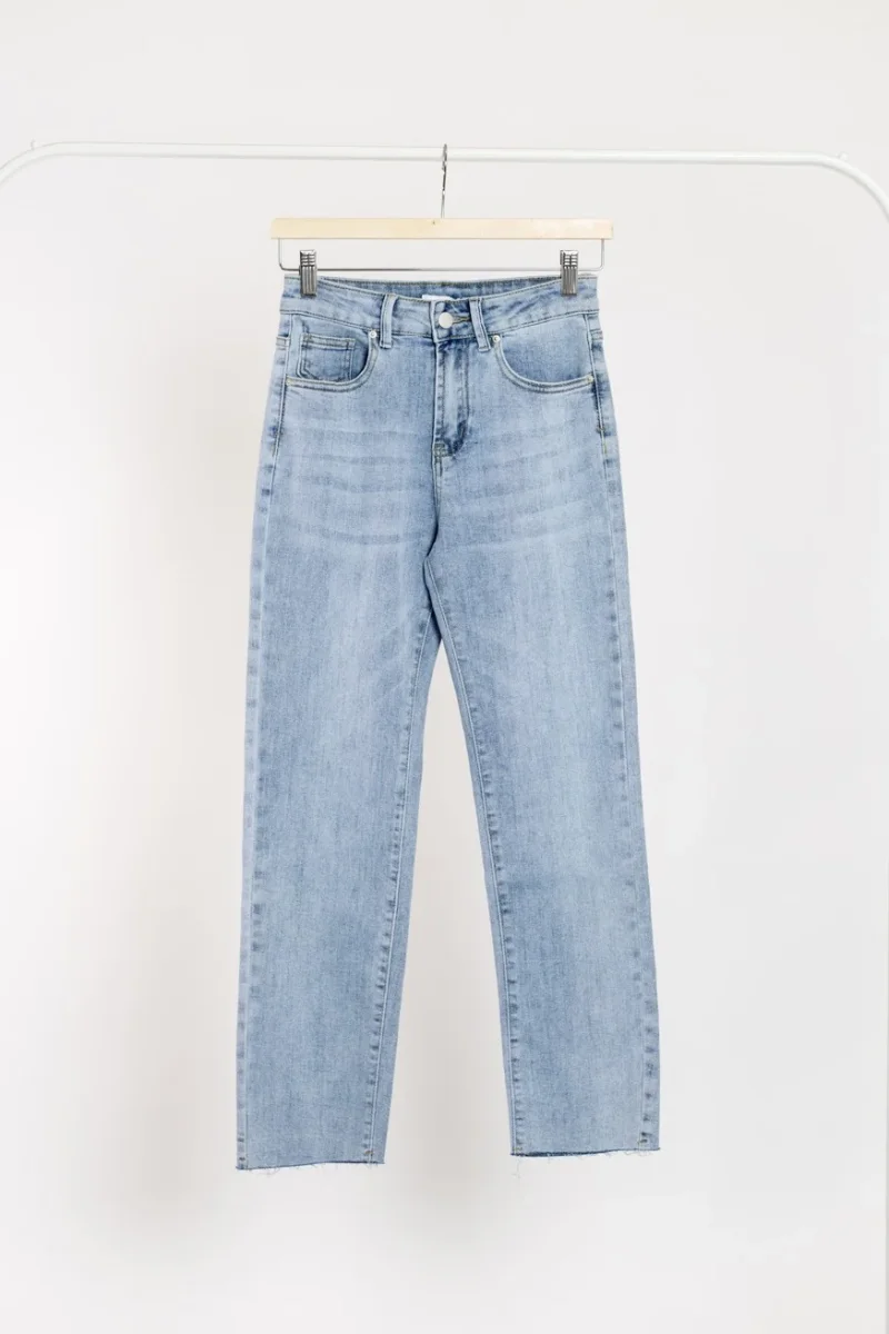 Jeans cropped straight - Imagen 3