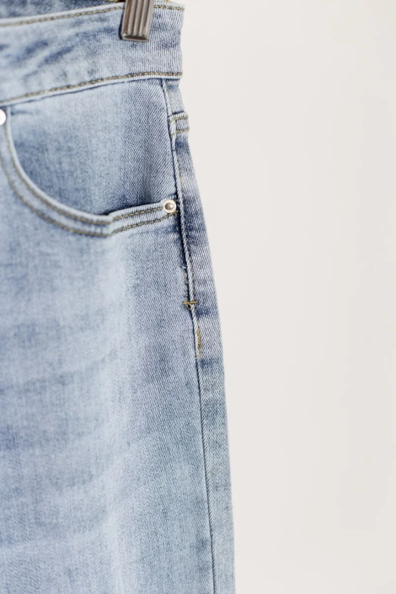 Jeans cropped straight - Imagen 4