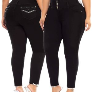 VAQUERO COLOMBIANO DAMA PLUS CON BOLSILLOS 64164 NYE P