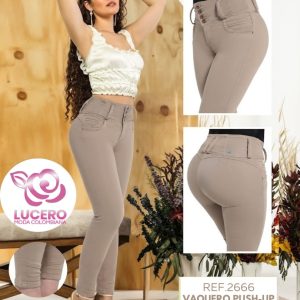 VAQUERO LEVANTACOLA TALLE ALTO 4 BOTONES SIN BOLSILLO 2666
