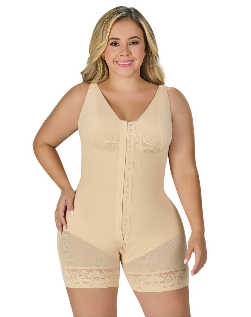 FAJA SHORT LEVANTACOLA CON SUJETADOR Y BROCHES F-0029 MYD - Imagen 2
