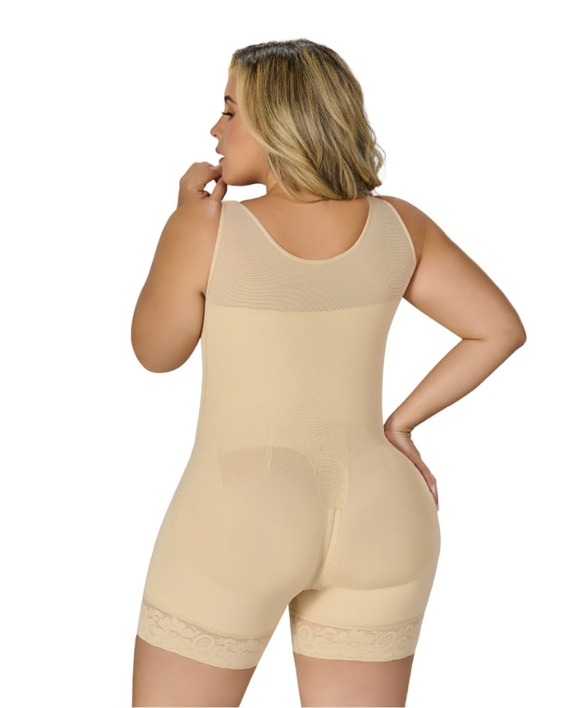 FAJA SHORT LEVANTACOLA CON SUJETADOR Y BROCHES F-0029 MYD - Imagen 3