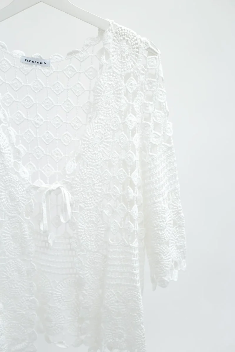 Cárdigan crochet - Imagen 8