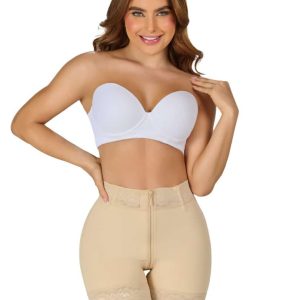 SHORT TALLE ALTO LEVANTA GLÚTEOS CREMALLERA COMPLETA STA-3722MYD