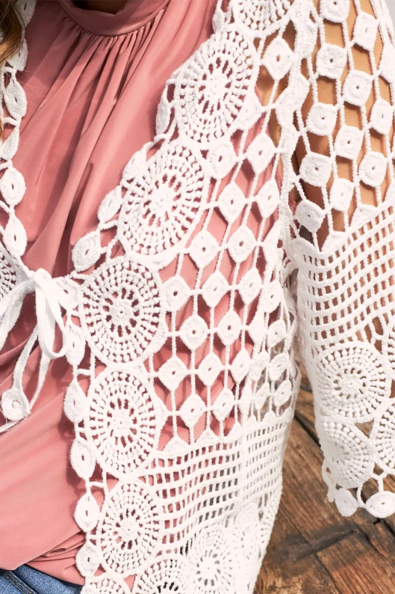 Cárdigan crochet - Imagen 4