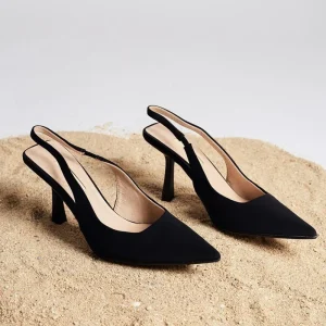 Zapato salón destalonado
