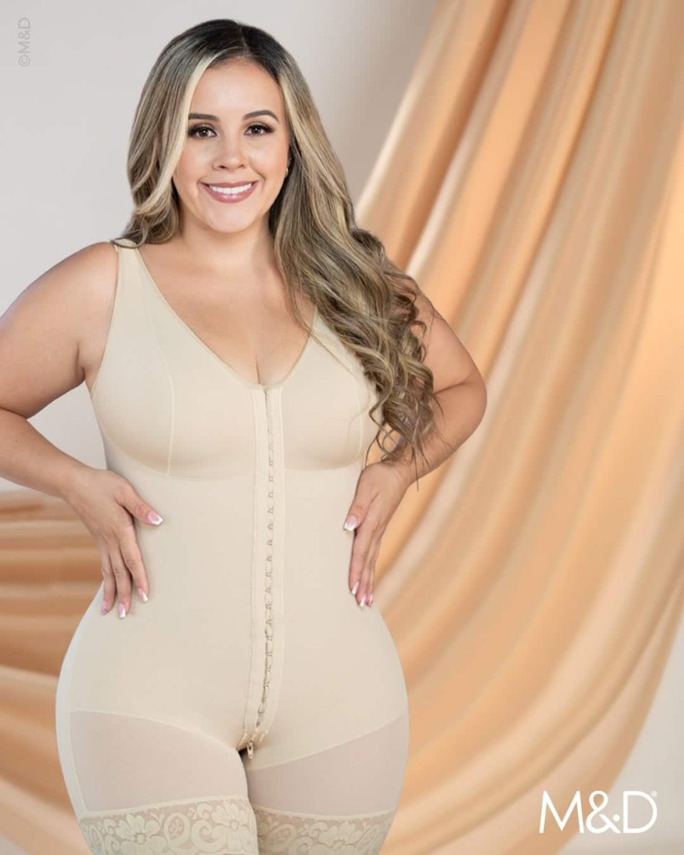 FAJA SHORT LEVANTACOLA CON SUJETADOR Y BROCHES F-0029 MYD - Imagen 4