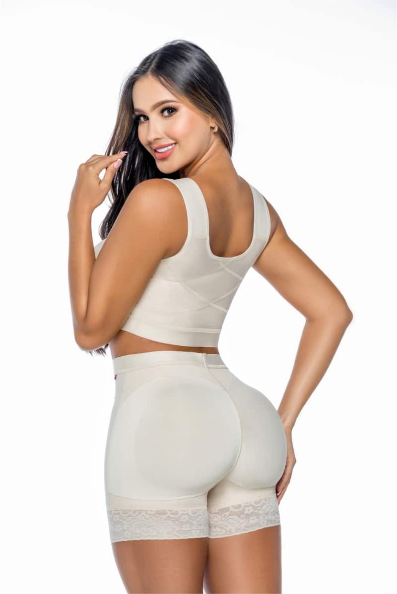 SHORT LEVANTACOLA INVISIBLE CON HUECOS INTERNOS DE REALCE 901LMC - Imagen 3