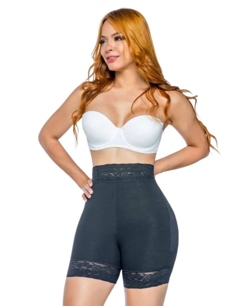 SHORT TALLE ALTO INVISIBLE HUECOS INTERNOS PRETINA ENCAJE 902LMC - Imagen 2