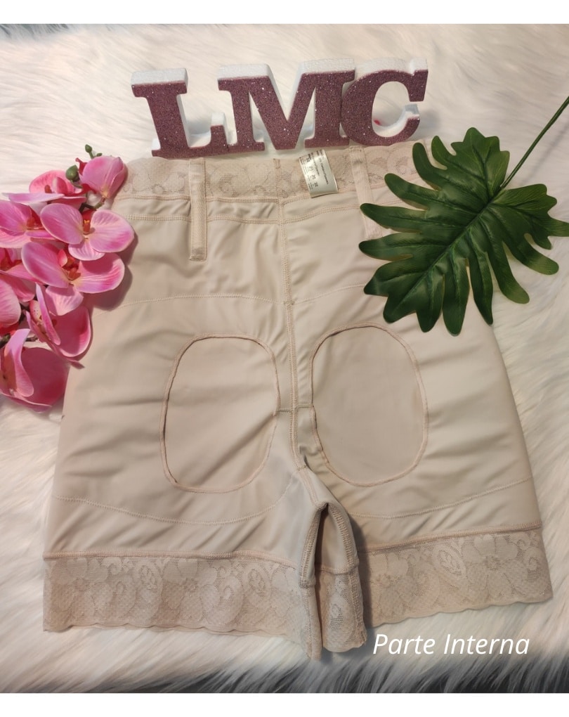 SHORT TALLE ALTO INVISIBLE HUECOS INTERNOS PRETINA ENCAJE 902LMC - Imagen 5