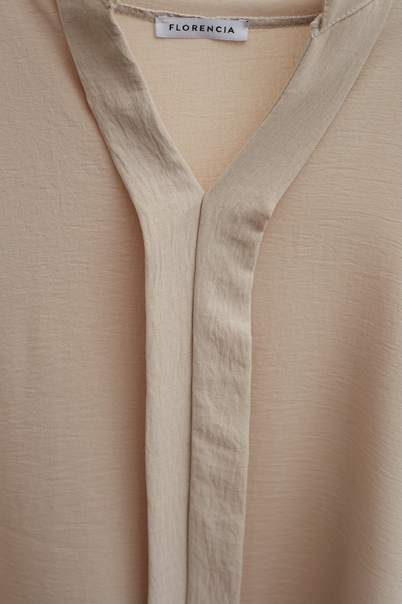 Blusa detalle pliegue - Imagen 6