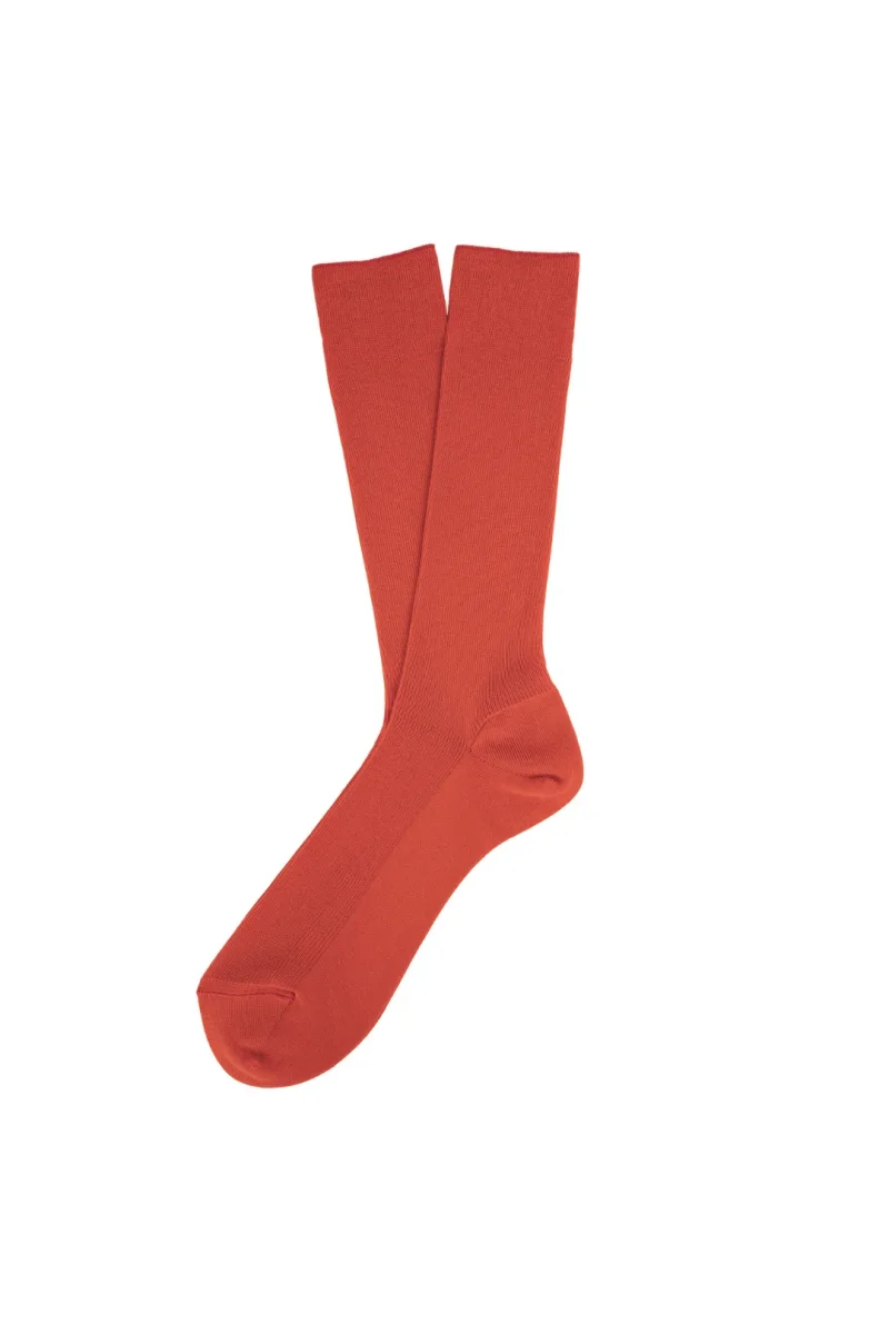 Calcetines algodón orgánico - Paprika - Imagen 2