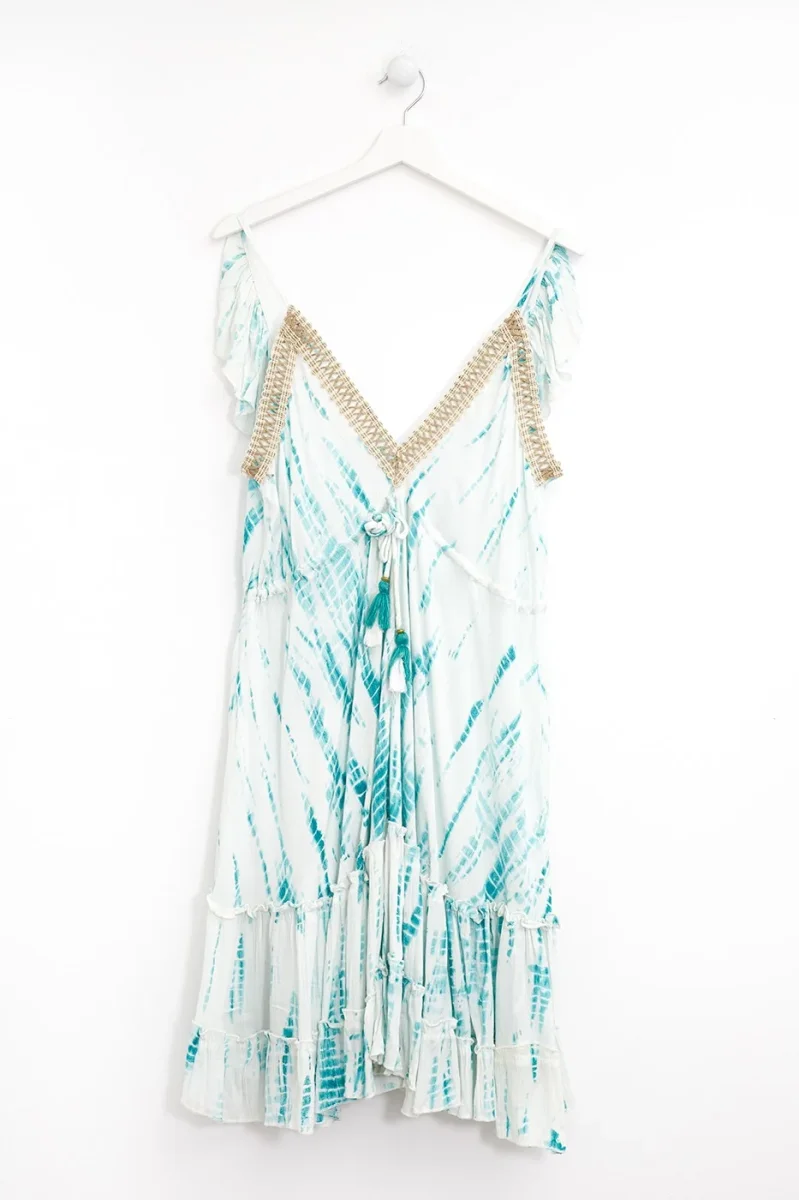 Vestido mini tie dye - Imagen 9