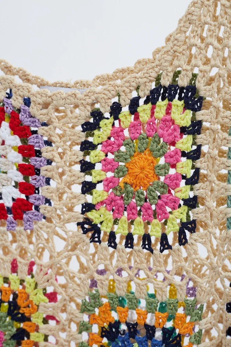 Top crop crochet - Imagen 6