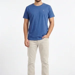 Camiseta orgánica - Azul Fiordo