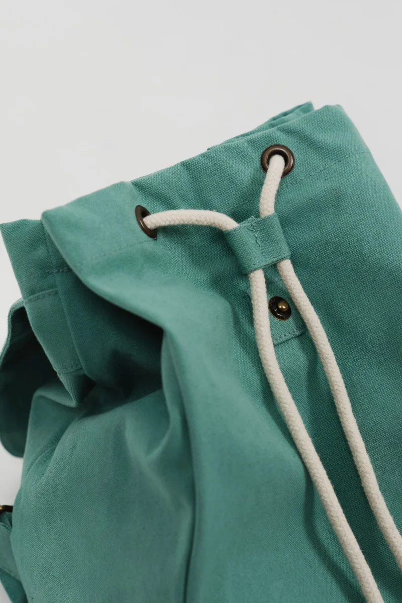 Mochila orgánica - Verde Vintage - Imagen 6