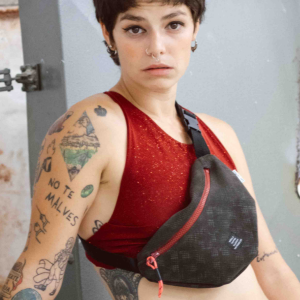 Riñonera Rude – Gris oscuro