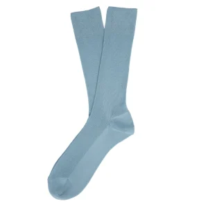 Calcetines algodón orgánico - Azul Manantial