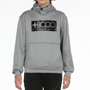 Sudadera infantil +8000 NAVAL J gris medio vigore