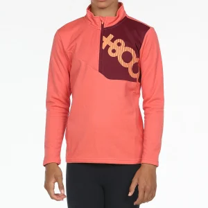 Sudadera infantil +8000 UMERO naranja fluor vigore