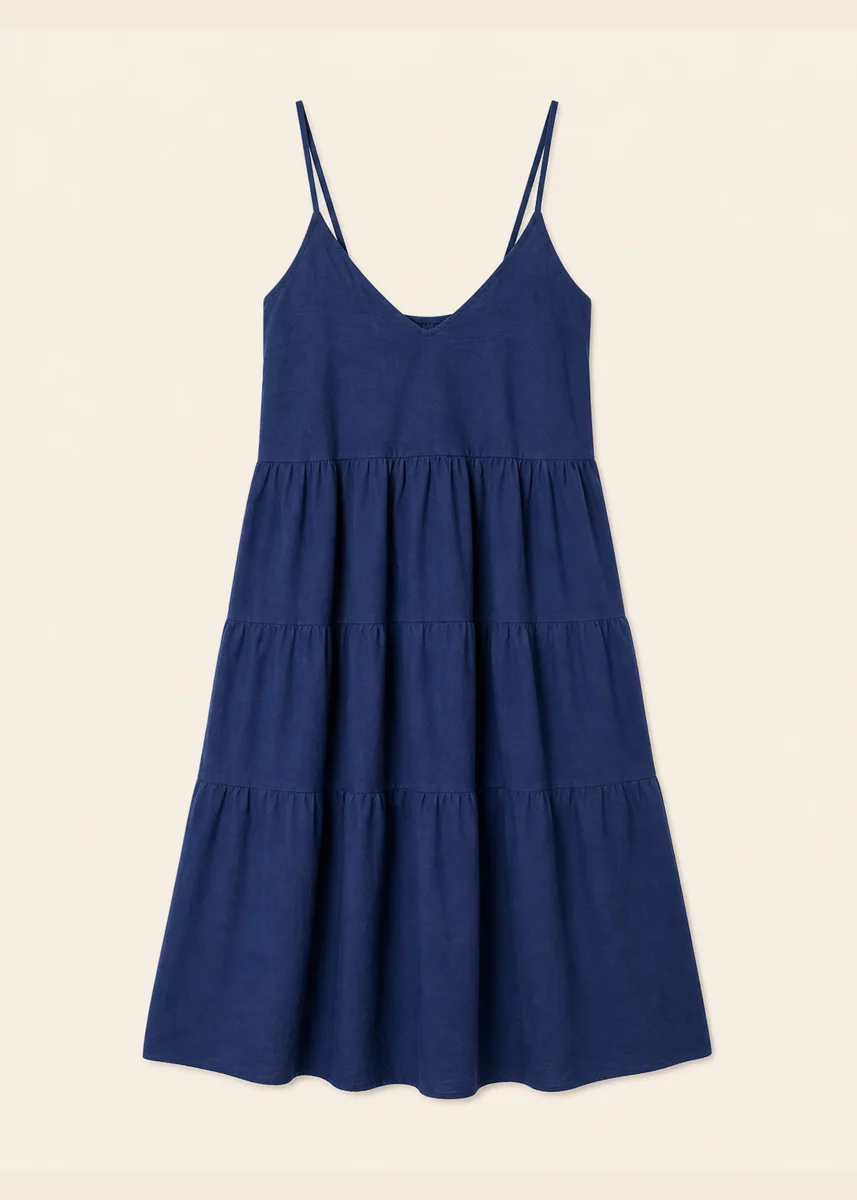 Vestido corto volantes - Imagen 3