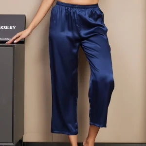 Seda Pura Classic Pantalones De Dormir Para Mujer