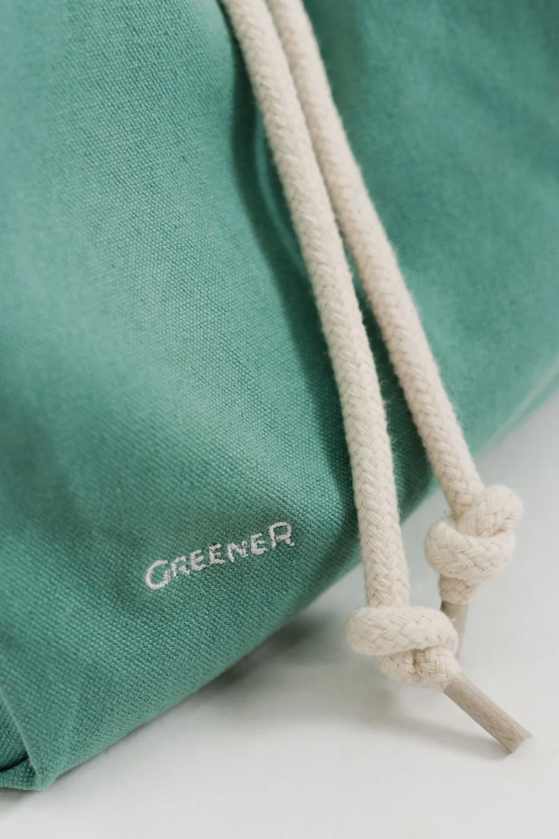 Mochila orgánica - Verde Vintage - Imagen 4