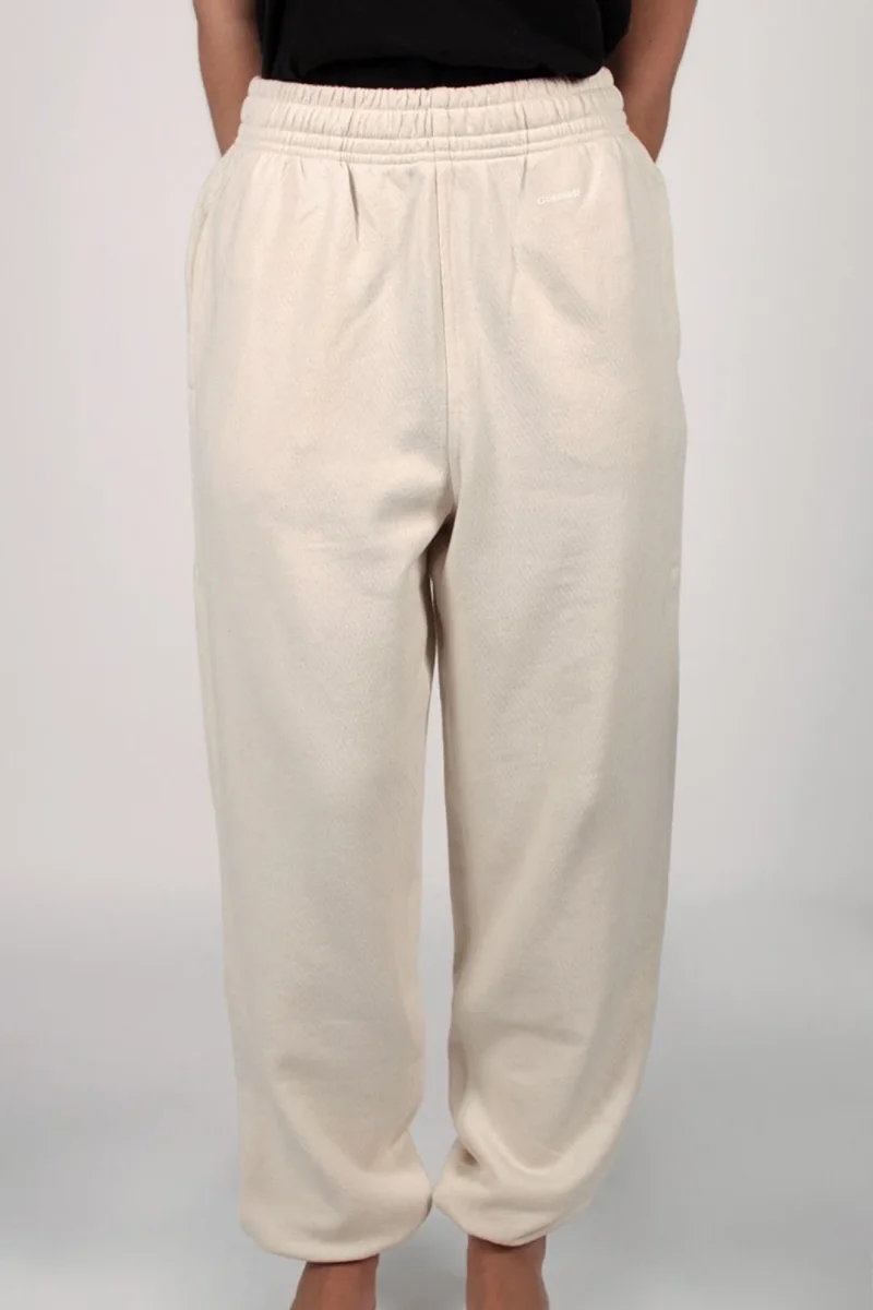 Joggers algodón orgánico - Crema