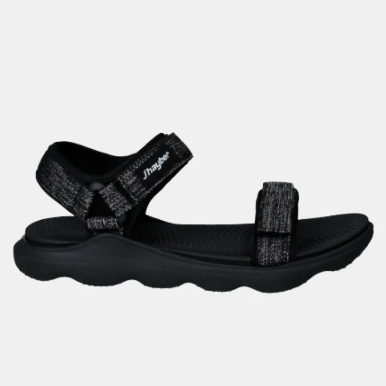 SANDALIAS J,HAYBER MUJER SELVA BLACK - Imagen 2