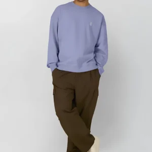 Sudadera algodón orgánico - Lavanda