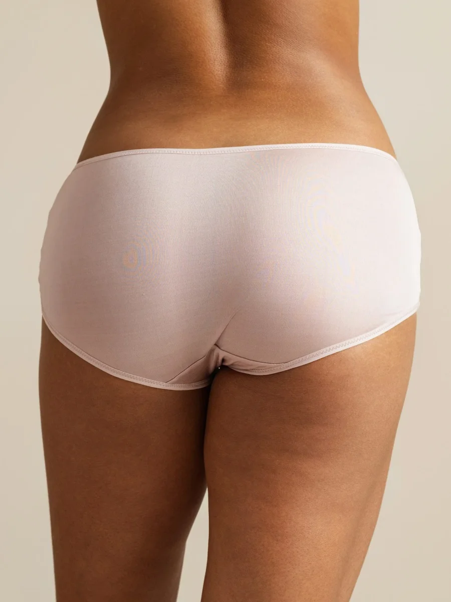 Comodidad En Seda Pura Braguita Hipster Boyshort - Imagen 8