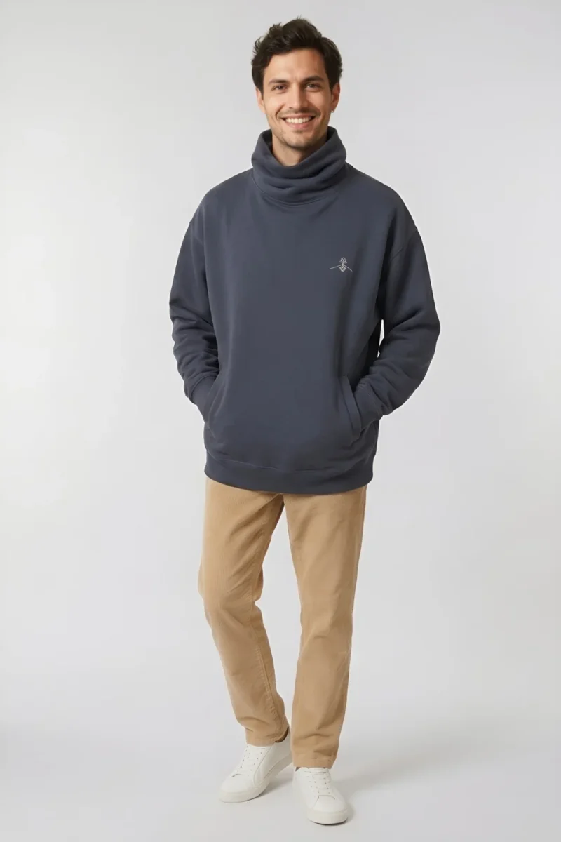 Sudadera orgánica - Tinta India