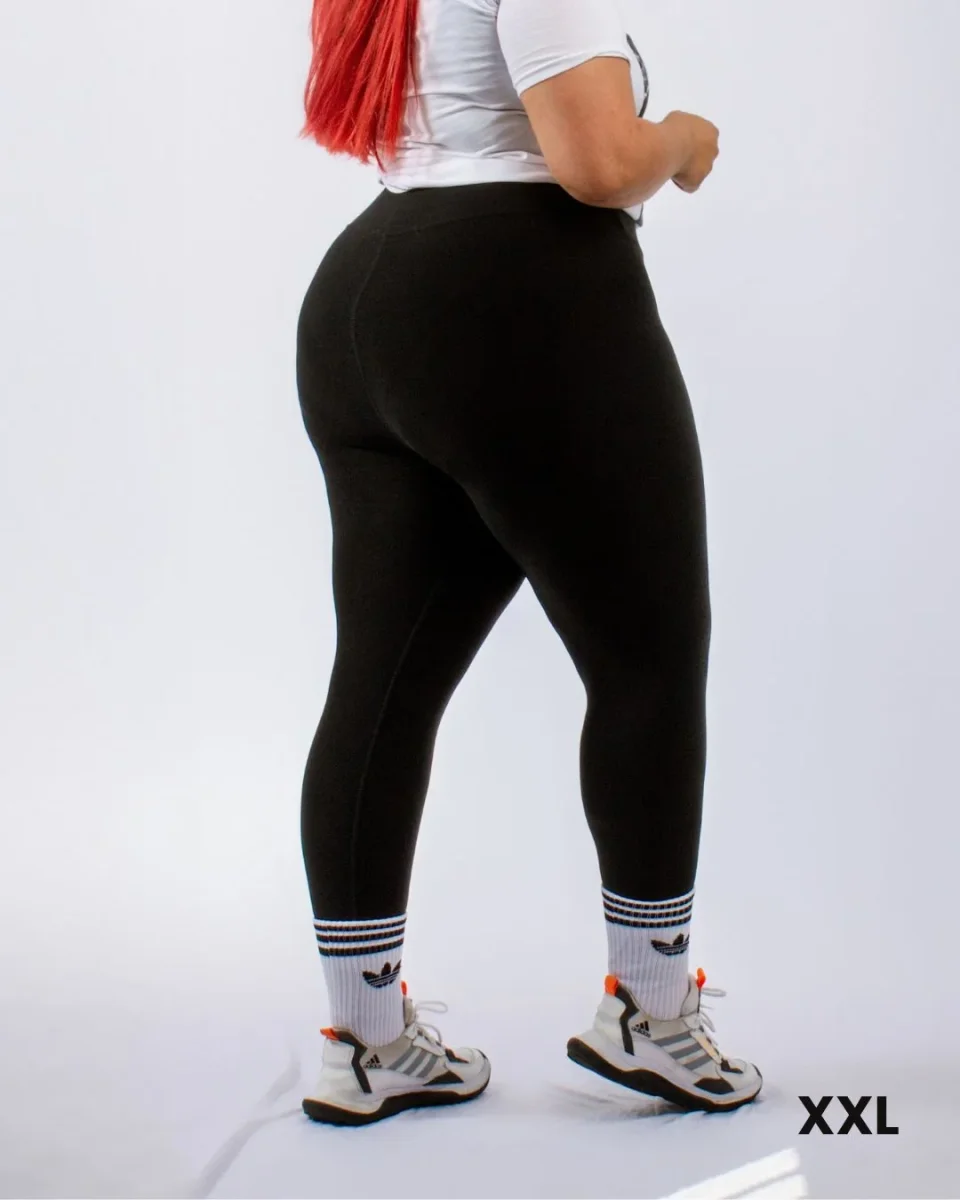 Leggins Plus Size Control Abdomen, Bolsillo y Antitransparencia - Imagen 6