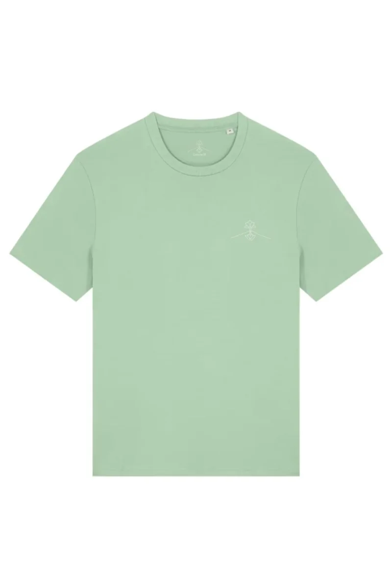 Camiseta algodón orgánico - Jade Profundo - Imagen 6