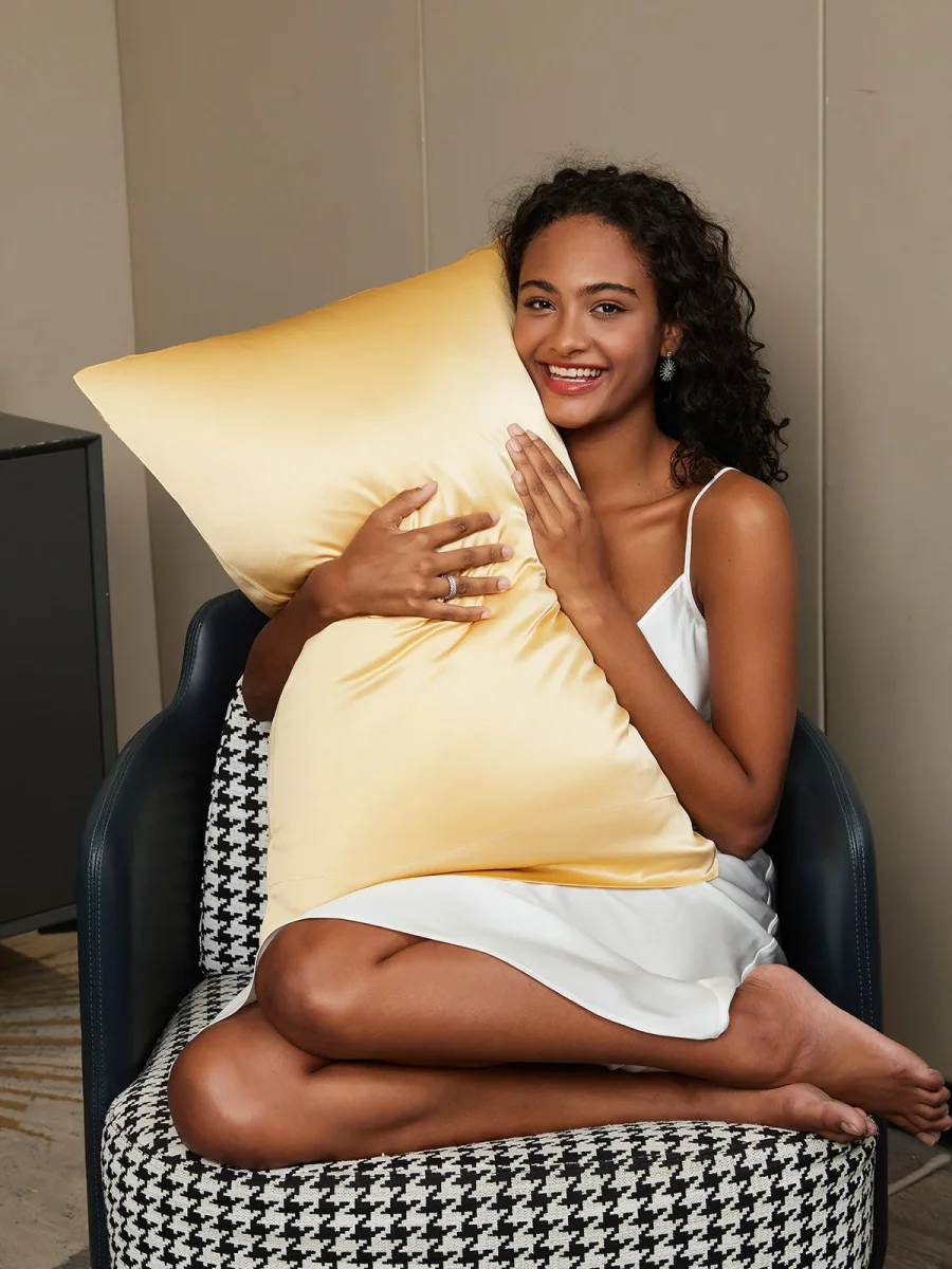 22Momme Funda Almohada de Seda - Cierre Sobre - Imagen 5
