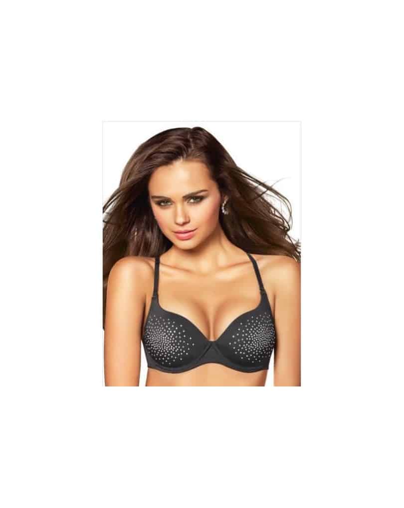 LEONISA 7126P NEGRO CELEBRITY BRILLOS - Imagen 2