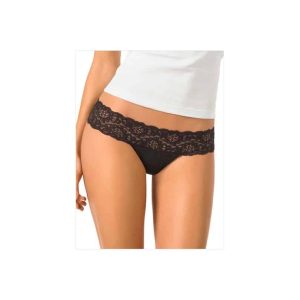 LEONISA 72296 TANGA CINTURA DE ENCAJE