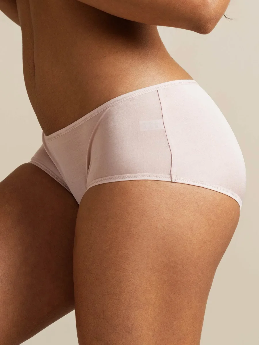 Comodidad En Seda Pura Braguita Hipster Boyshort - Imagen 6