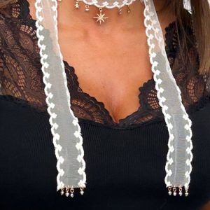 Collar Gargantilla Encaje