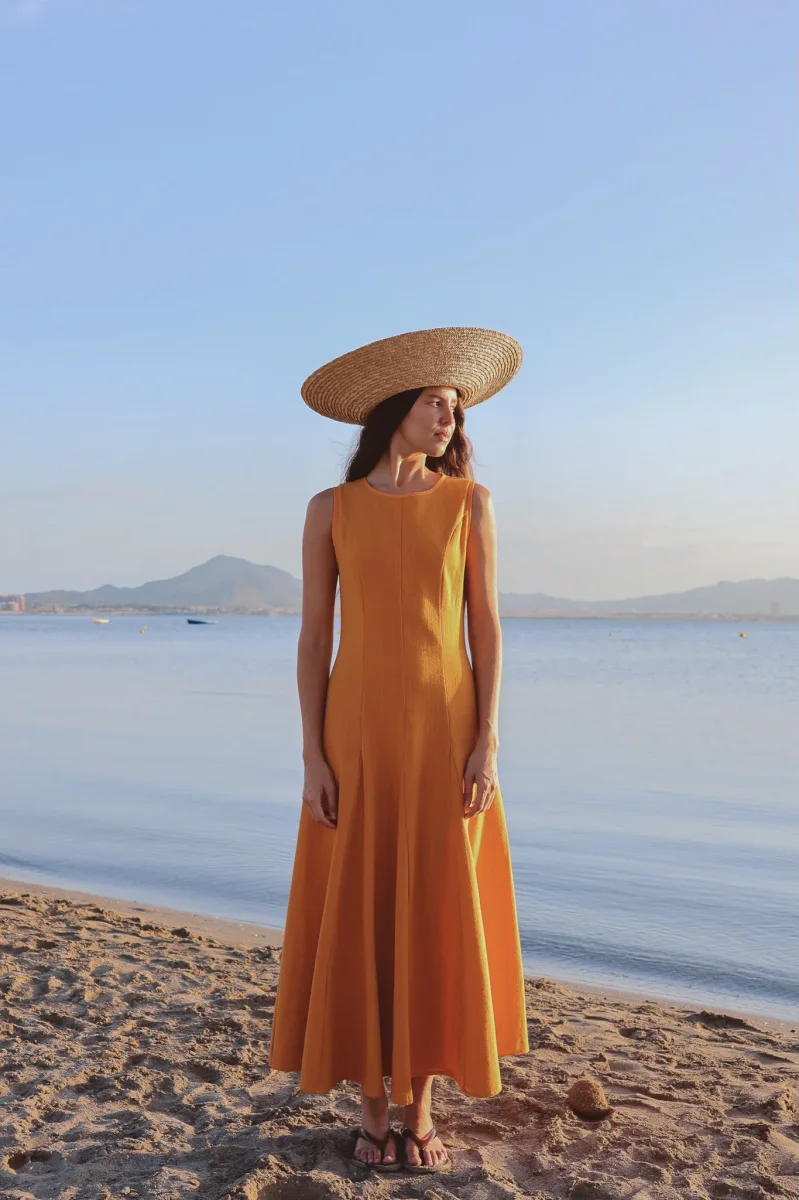 Vestido Agrume Naranja - Imagen 5