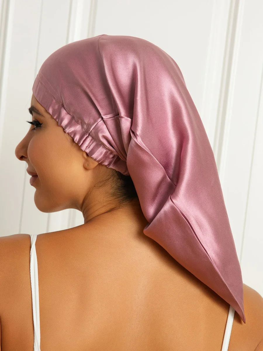 Gorro Elástico De Pura Seda