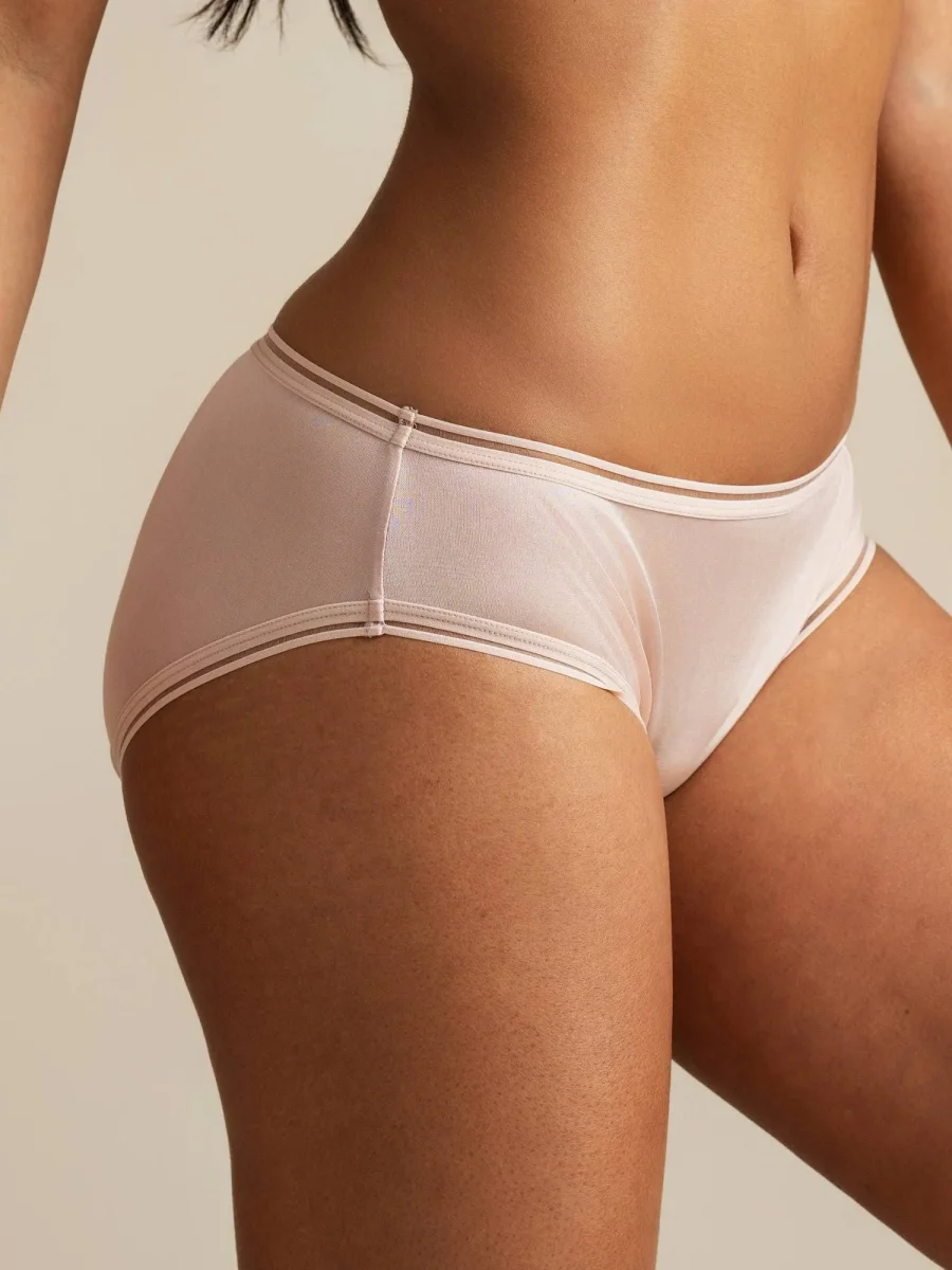 Pantalón de Seda Pura con Borde Fundido - Imagen 4