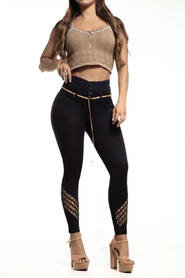 Jeans Levantacola Original Colombiano – Moldea, Realza y Estiliza tu Cuerpo 90775 ENE2 - Imagen 2