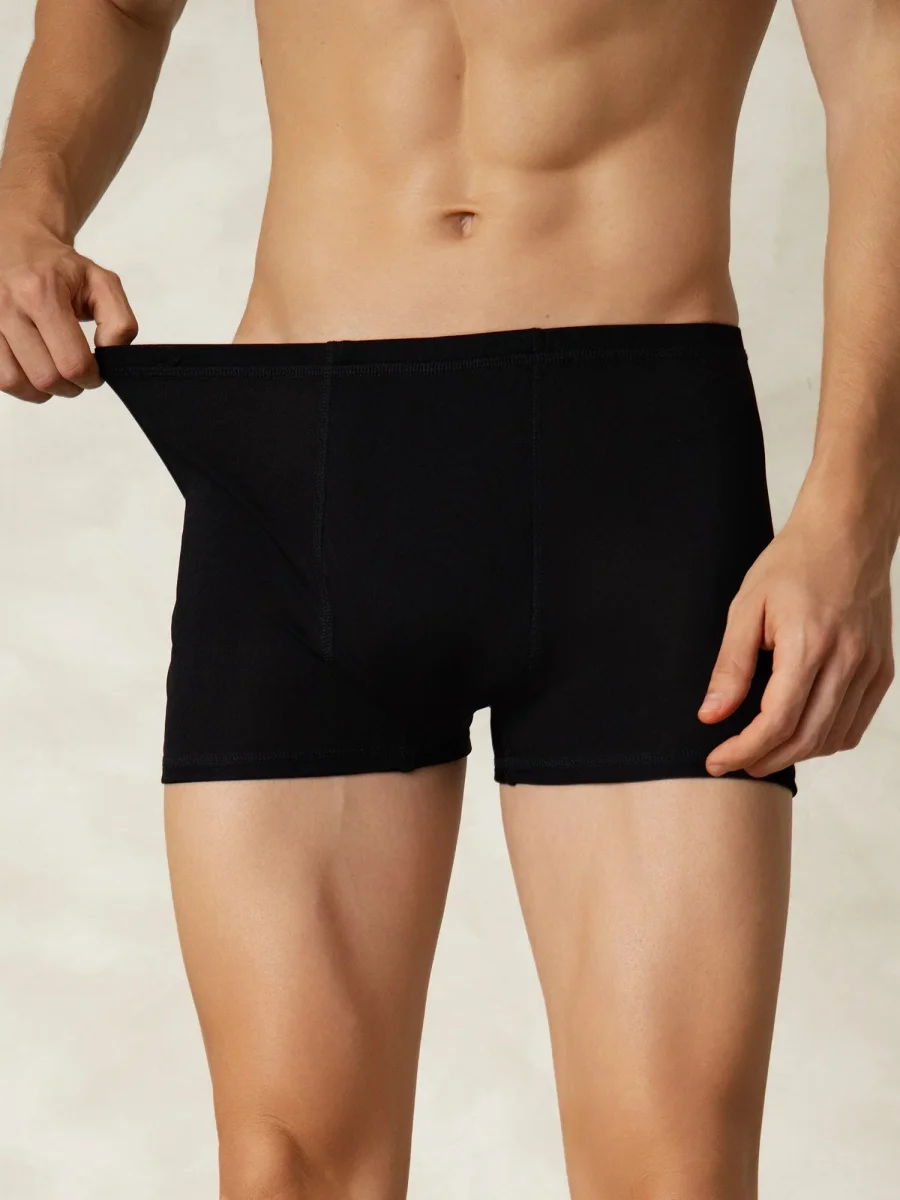 Pure Silk Boxers Hombre Ropa Interior